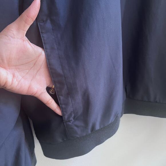 Dockers Mens Golf Windbreaker Pullover Navy Blue Long Sleeve Shirt Size X-Large - Picture 3 of 8